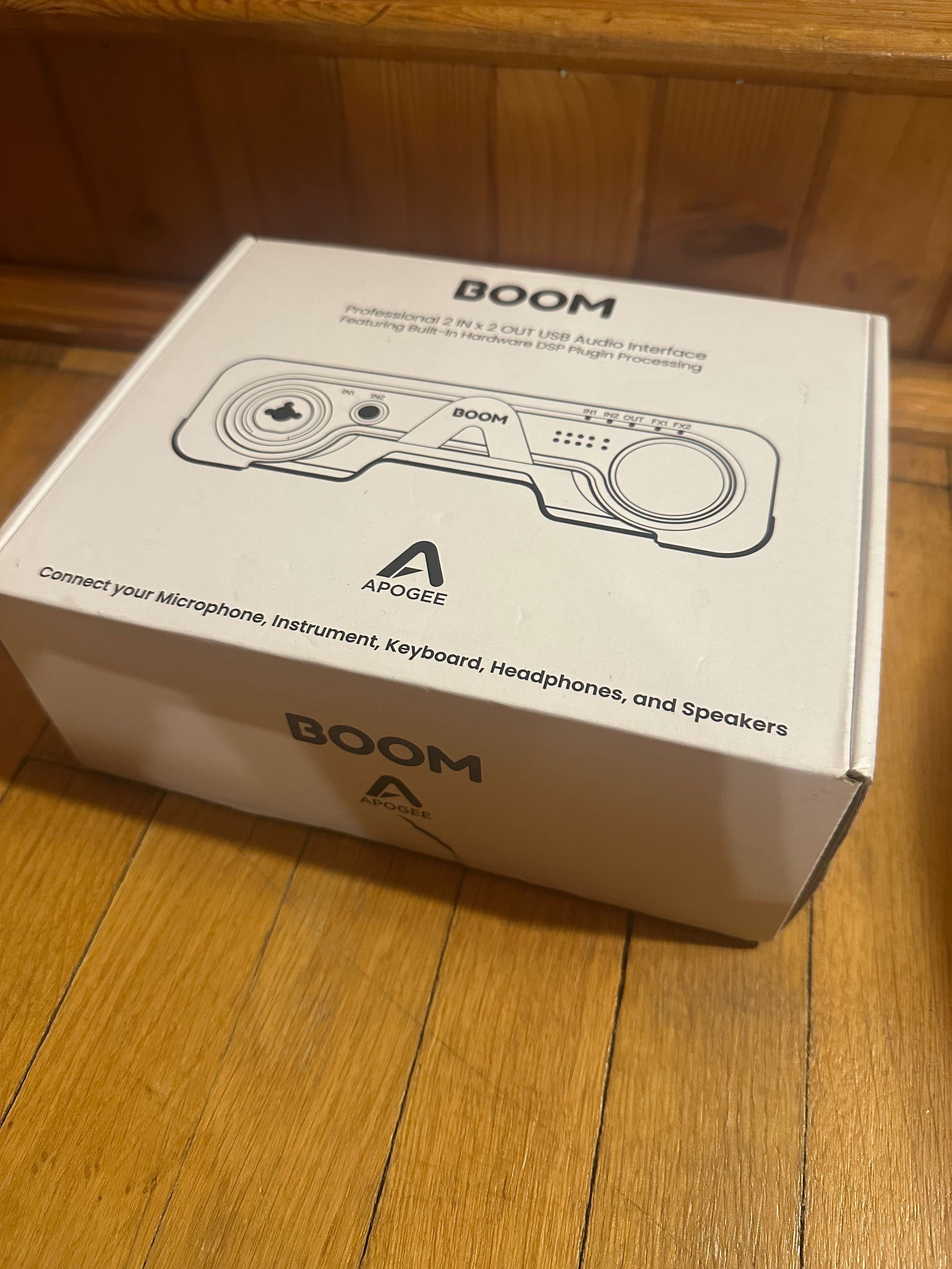 APOGEE BOOM Interfejs audio XLR USB C/A DSP 2 IN x2 OUT