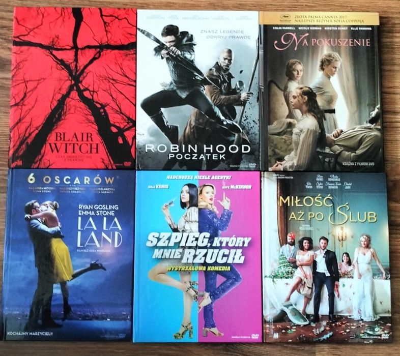 Filmy na płytach DVD