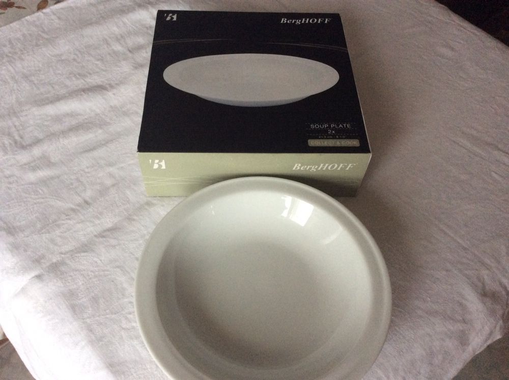 Тарелка для супа 21,5 см BergHOFF (2 предмета в упаковке).