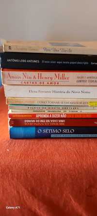 Livros em portugues,frances e ingles