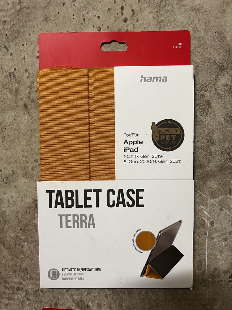 Hama Etui pokrowiec do Apple ipad 10.2” 7/8/9gen NOWY żółty