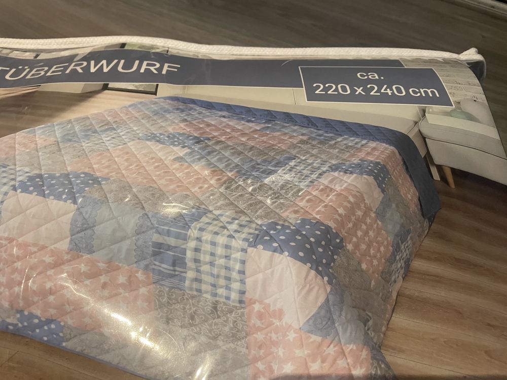 Narzuta 220x240 niemiecka bardzo dobra jakosc -nowa-