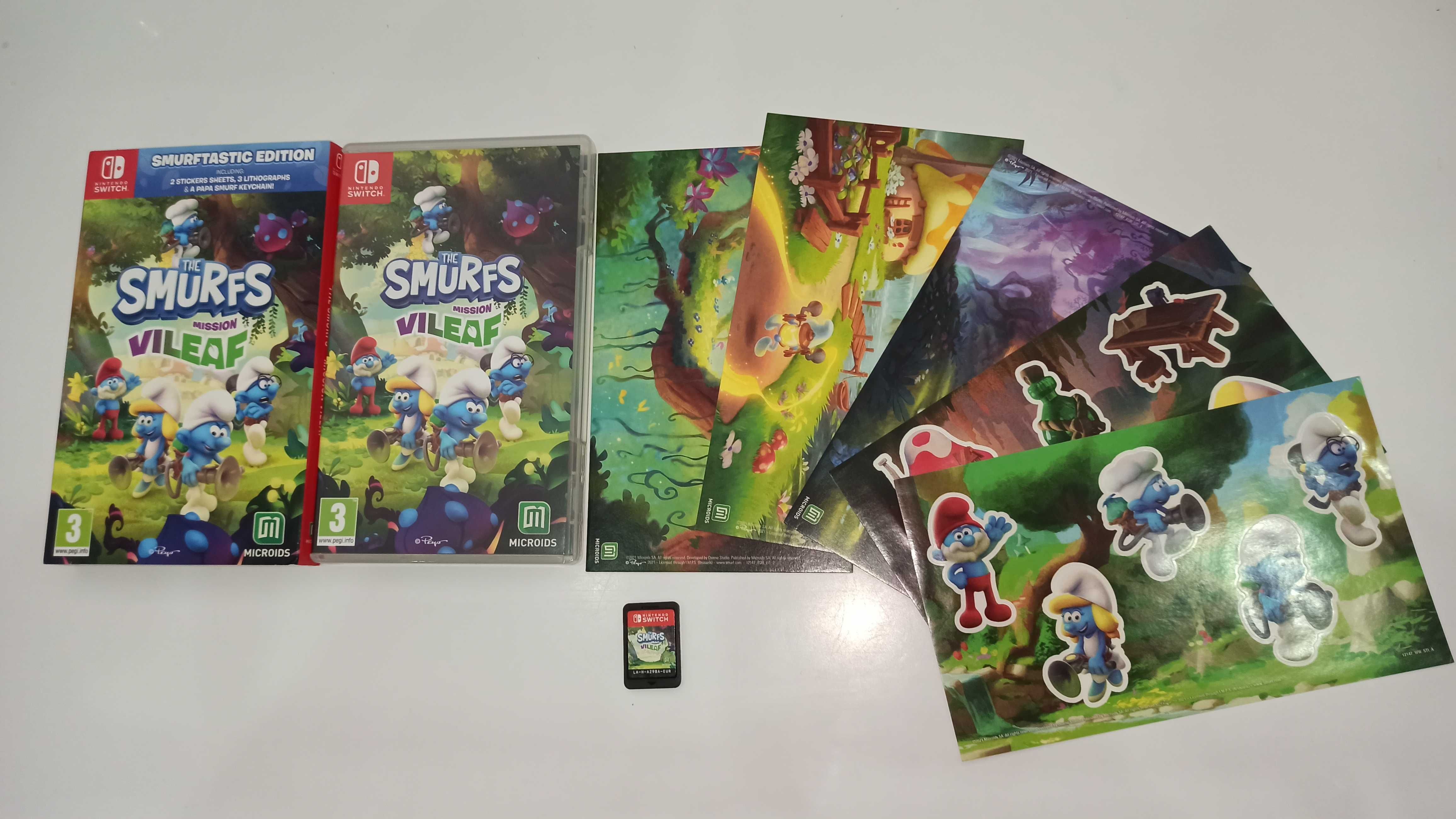 switch SMERFY MISJA ZŁOLIŚĆ PL po polsku kardridż edycj kolekcjonerska