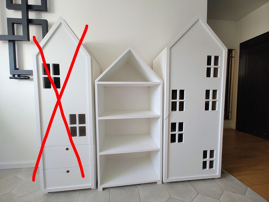 Regał z drzwiami, We made IT, domek