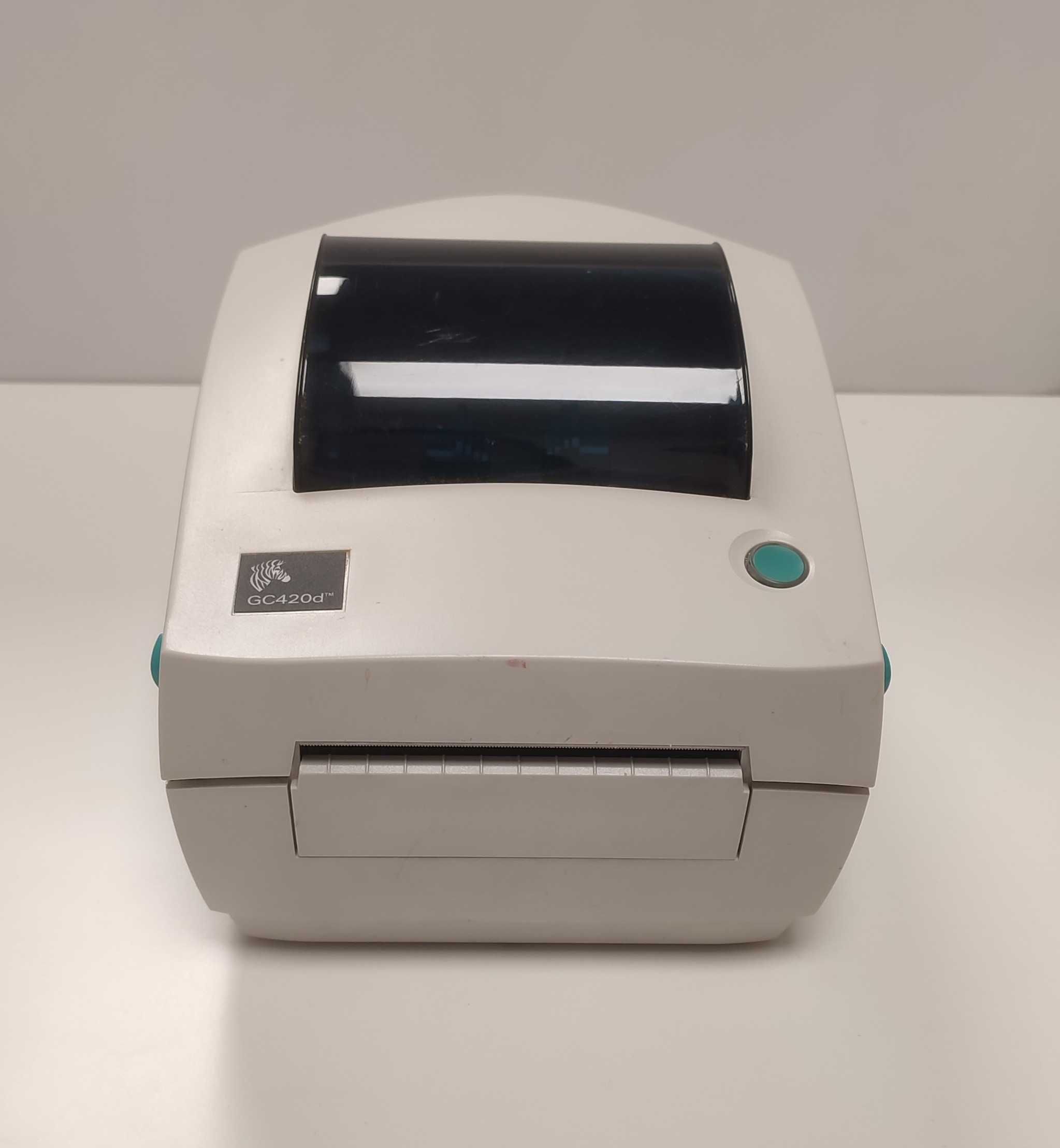 Drukarka termiczna Zebra GC420D do etykiet listów przewozowych