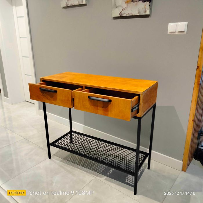 Konsole Biurka  Regały Wieszaki Szafki Nocne Loft Industrial