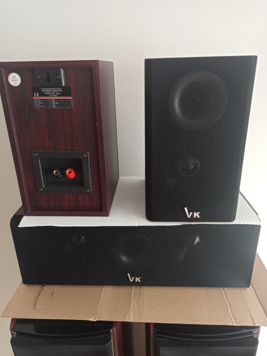 Voice Kraft 7830SW + subwoofer + wzmacniacz