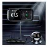 FM трансмітер модулятор в авто baseus +зарядка