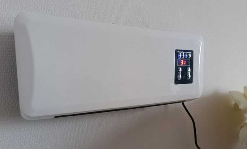 обігрівач дуйка настінний з пультом тепловентилятор кондиціонер сушарк