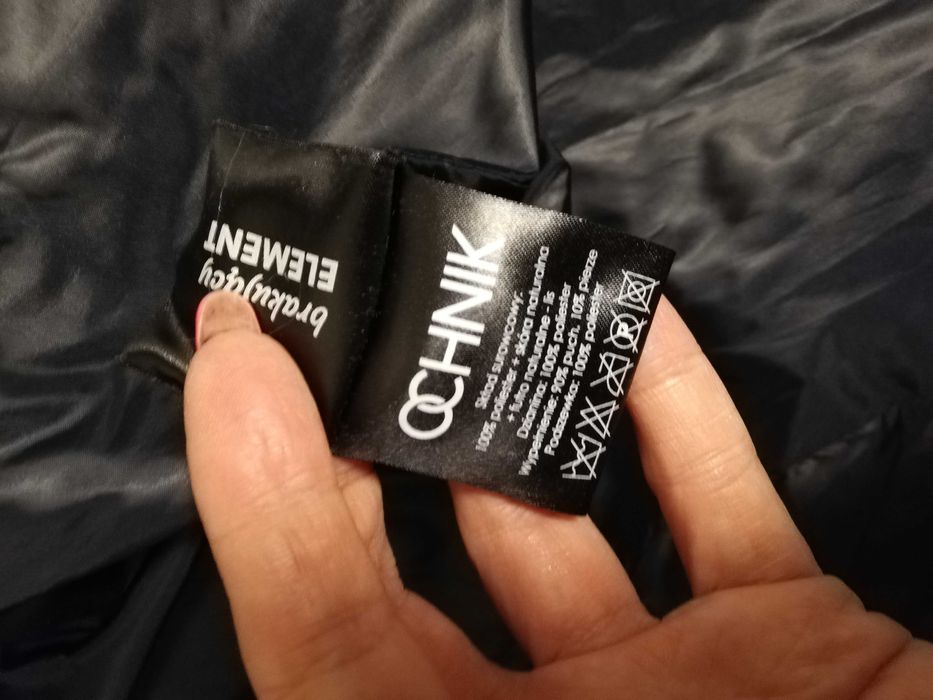 kurtka puchowa Ochnik xs s parka puchowa Ochnik xs s 34 36 granatowa