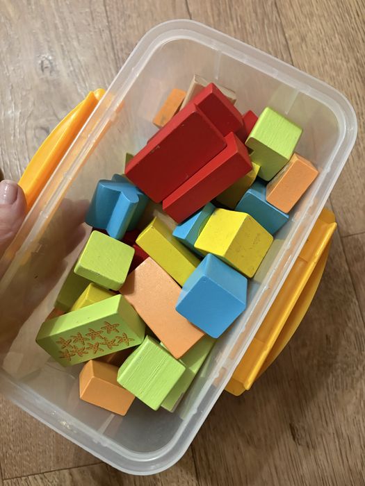 Конструктор деревяний блоки