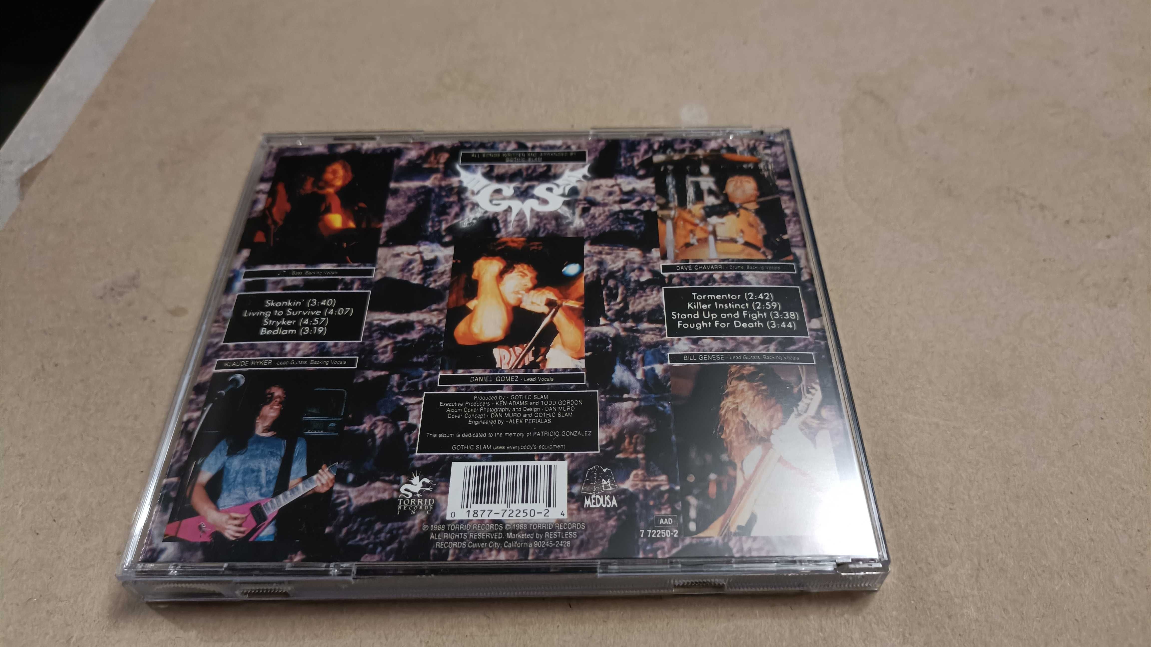 GOTHIC SLAM "Killer Instinct" 1988 (Thrash) USA Переиздание