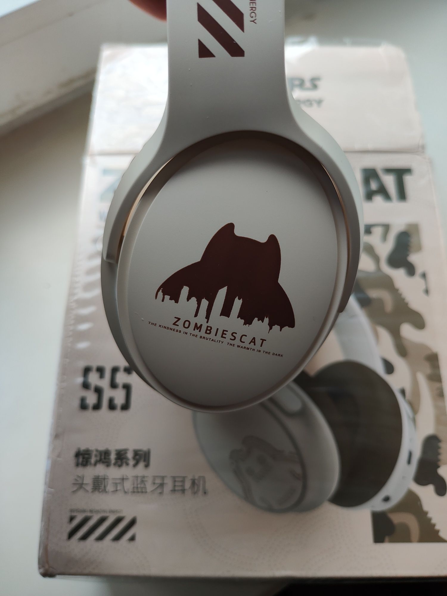 Навушники Zombiescat QCWS S5 Bluetooth 5.3, 40mm, USB typeC, 40 годин