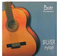 Struny do gitary klasycznej Presto silver Nylon