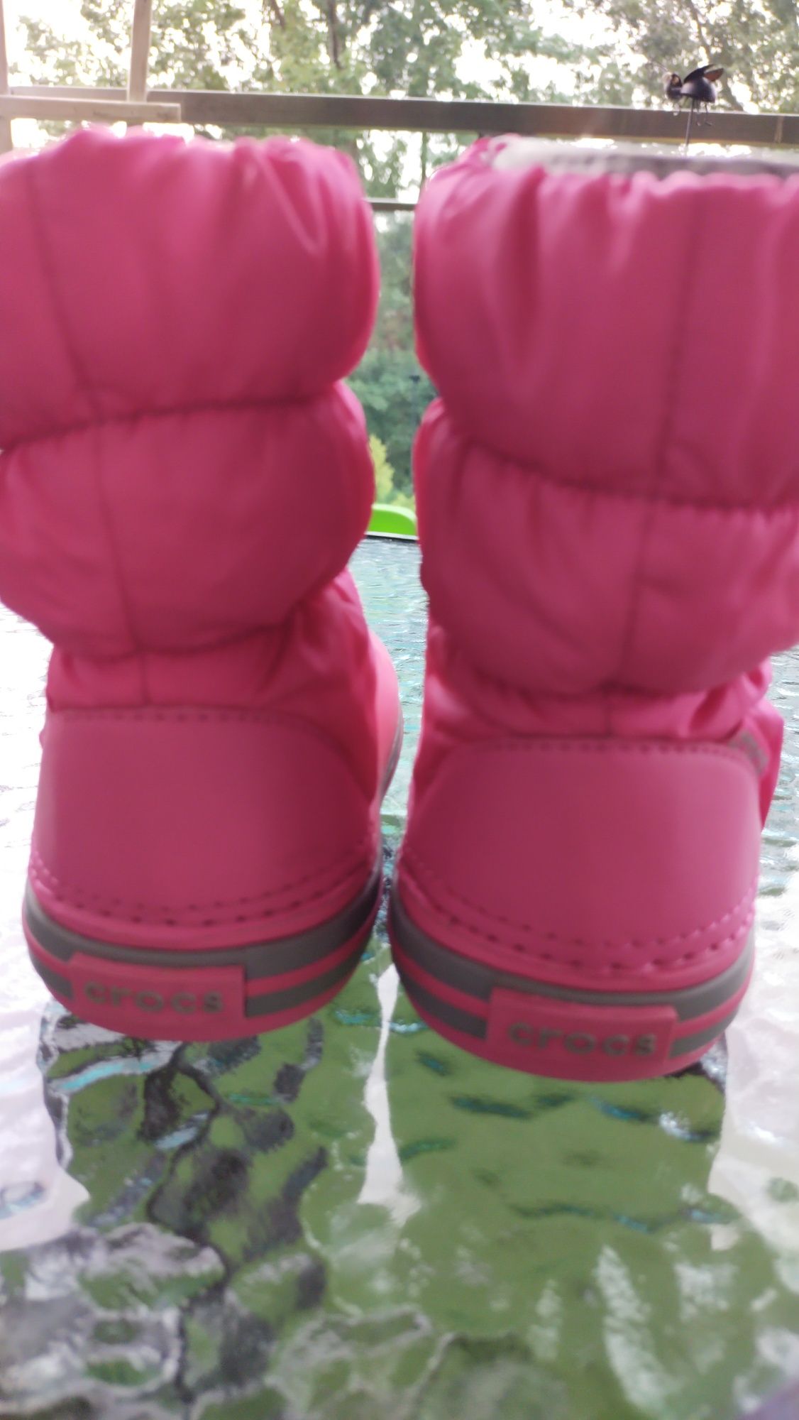 Kalosze kozaczki śniegowce dziewczęce CROCS 22/23