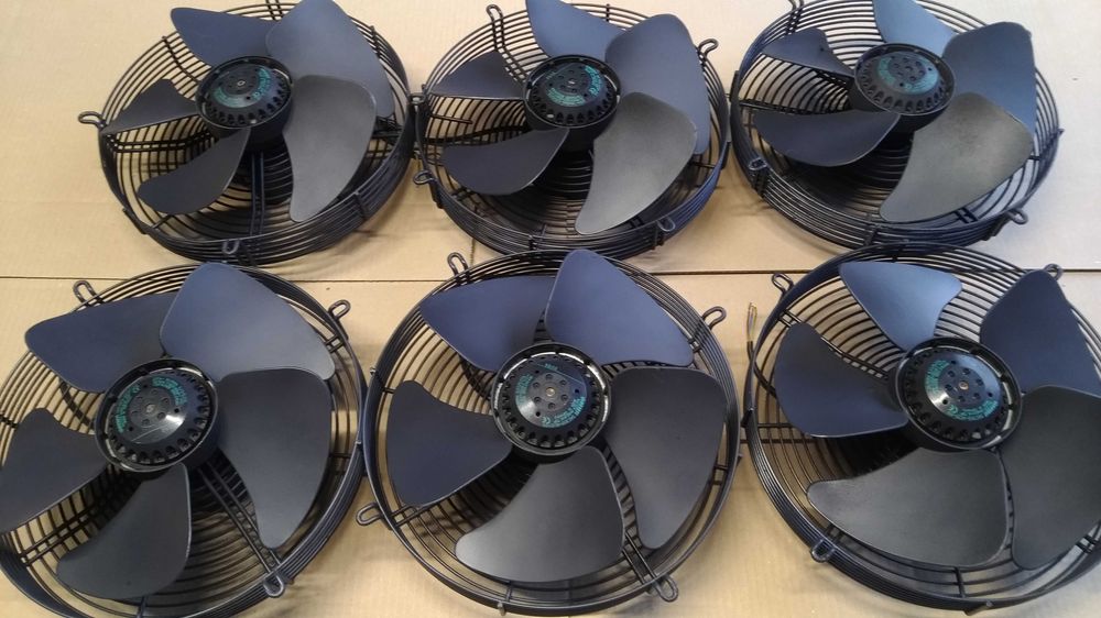 Ventiladores / Extratores industriais 1200m3/h 24/7