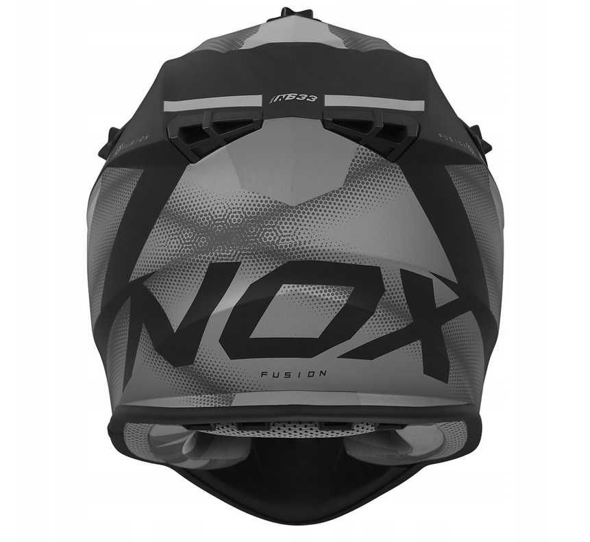 Kask Motocyklowy NOX Kids Fussion XL cm Enduro pod gogle