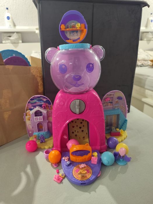 Miś Polly pocket automat