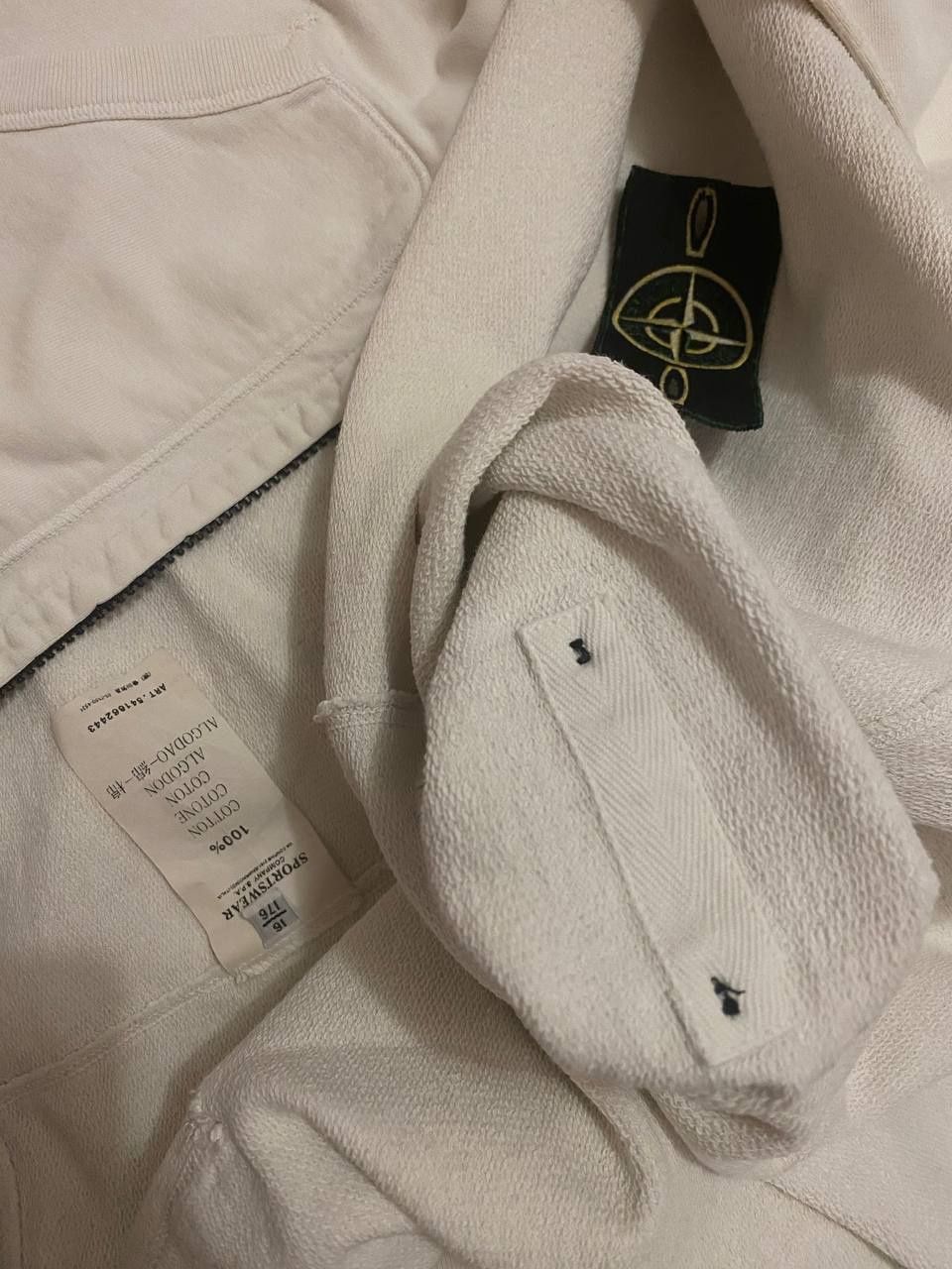 Вінтажна zip  stone island