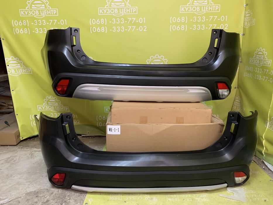 Mitsubishi Outlander 2016 2017 2018 2019 бампер задний губа митсубиси