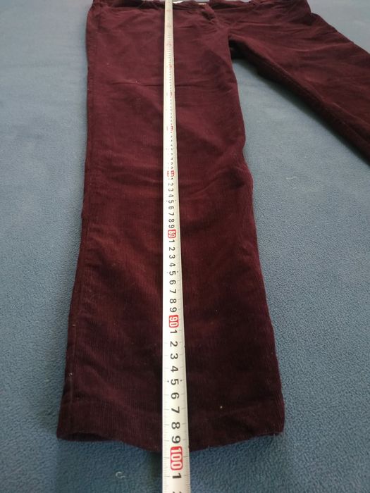 Брюки вельветовые в рубчик женские б/у