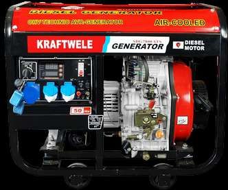 АКЦІА-Дизельний генератор 7.8 кВт/ 1-фаз/ SDG7800 1F KRAFTWELE