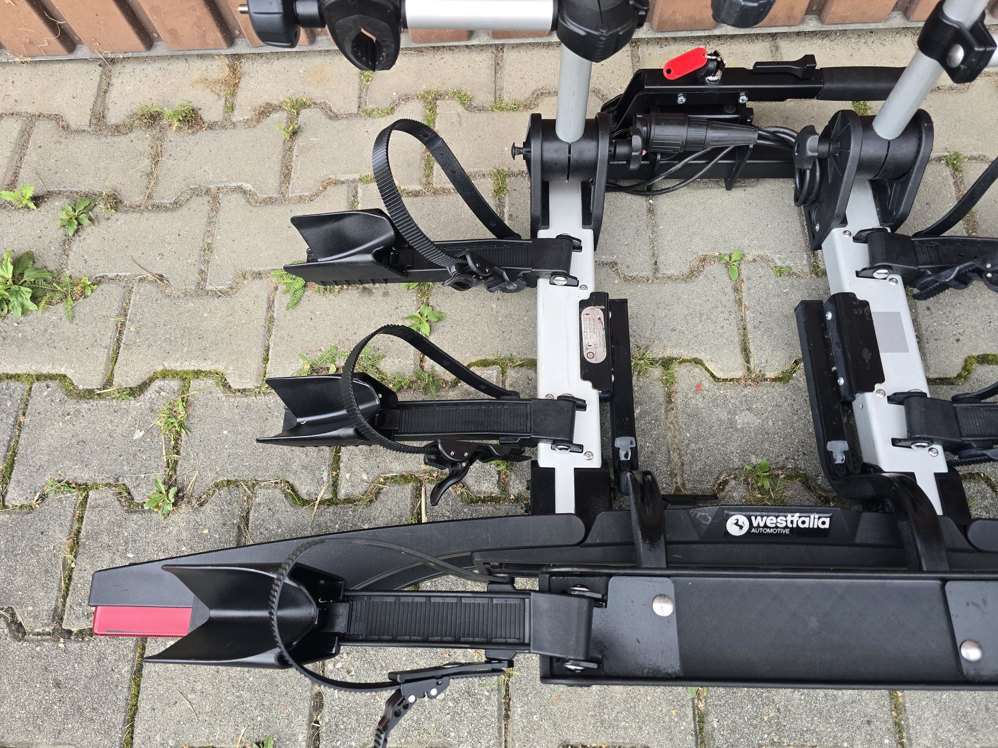 Bagażnik rowerowy na hak WESTFALIA BC60 rowery 2+1 platforma jak Thule