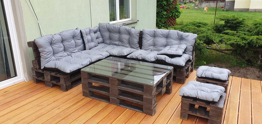 Meble z palet. Meble paletowe . BOX ogrodzeniowy , ogródkowy na kwiaty