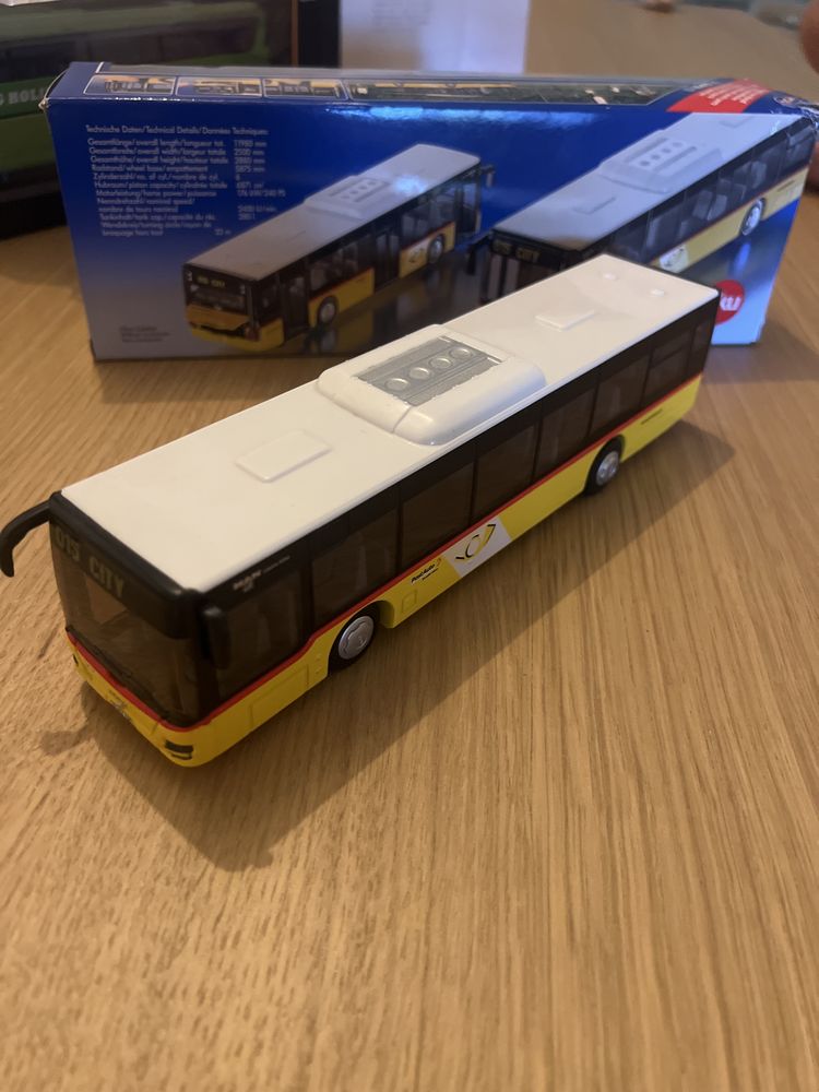 Miniatura MAN Post Bus 1:50 SIKU