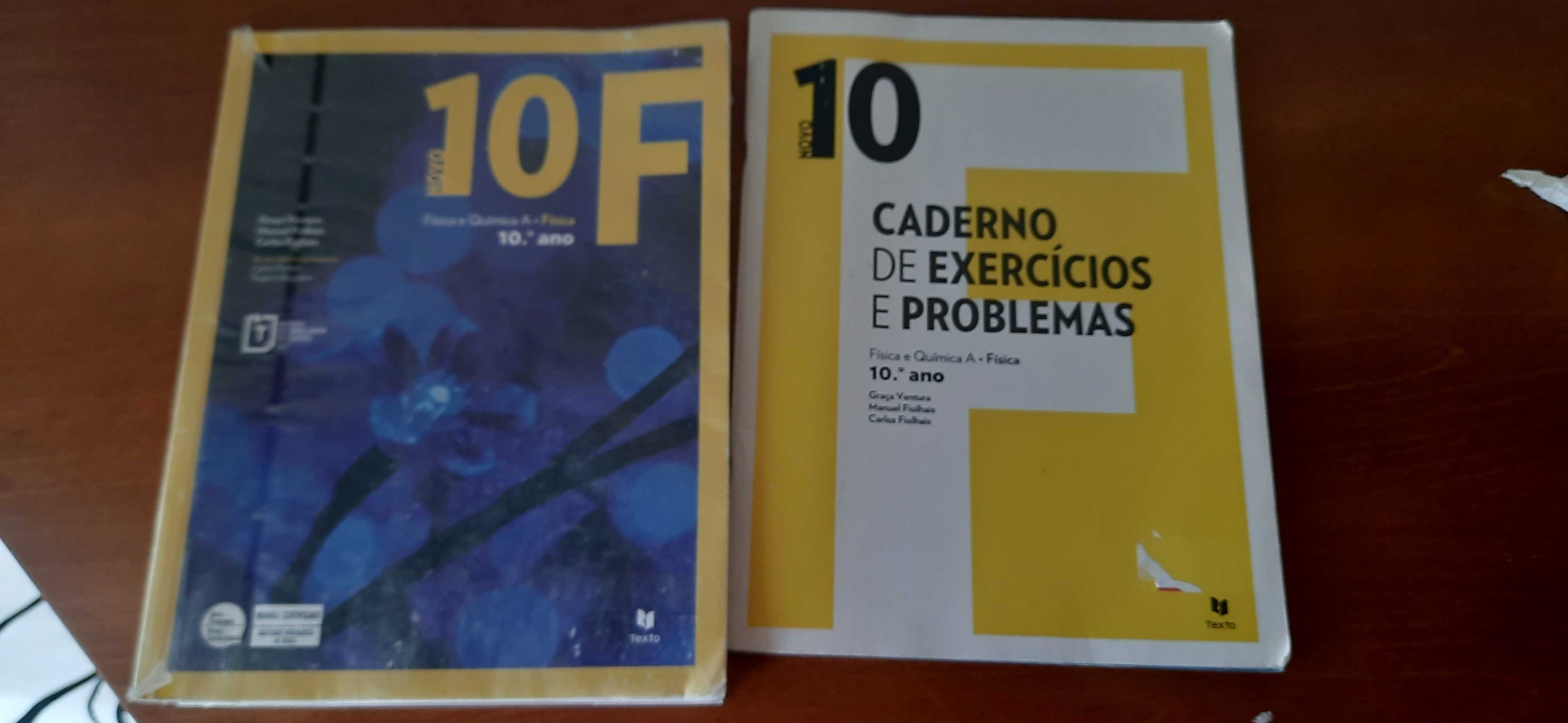 Manual e caderno de atividades Novo 10F