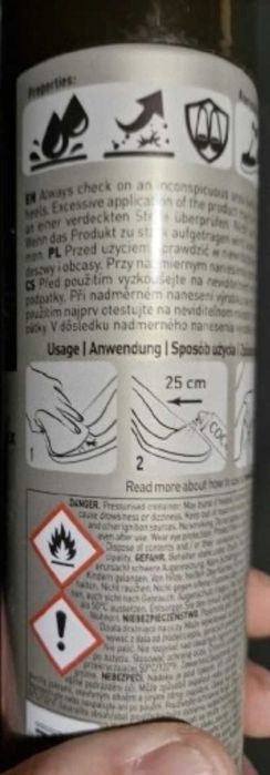 COCCINE Impregnat do skór i tekstyliów bezbarwny 250ml spray