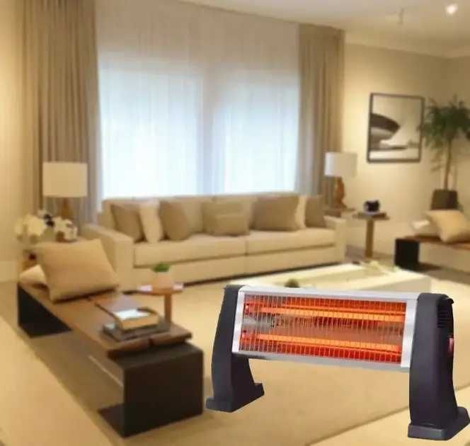 Обігрівач кварцевий інфрачервоний Hook 1000W HK-406