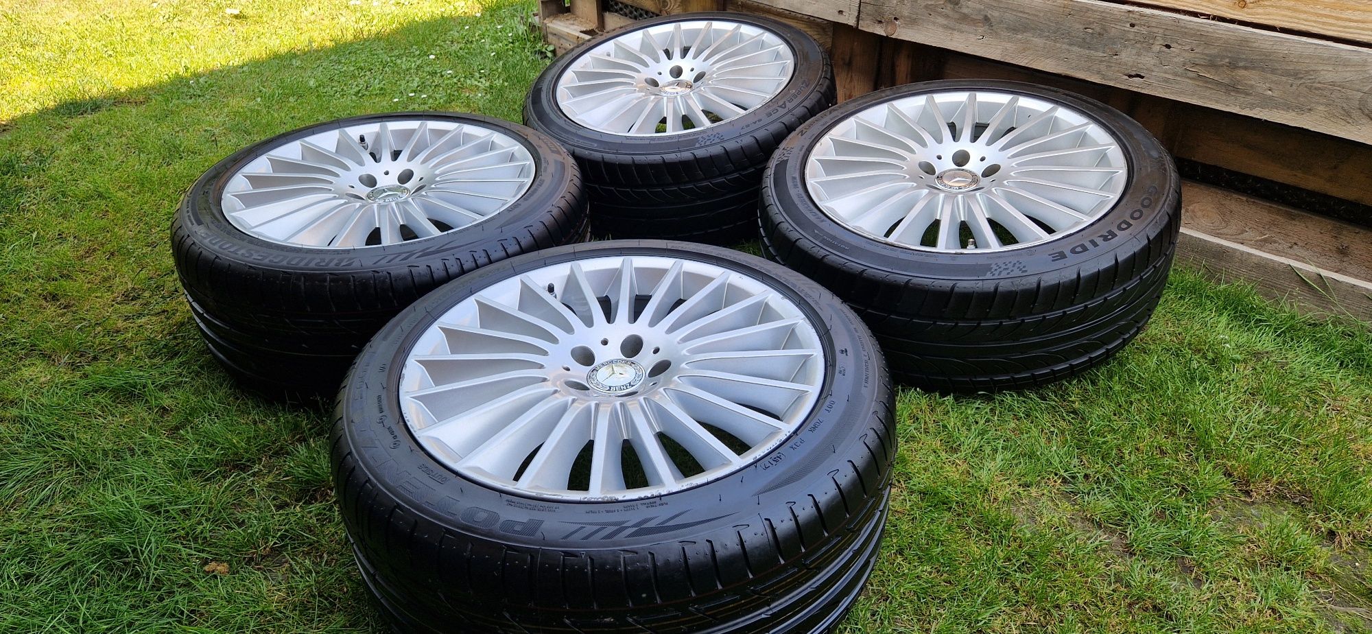 Oryginalne Felgi Mercedes 19 S-klasa W222 5x112 +Opony 275/40/19