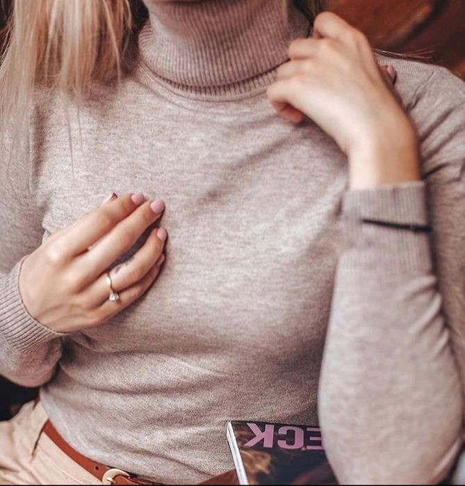 Розпродаж гольфів Мілано , водолазки Мілано, женские гольфики