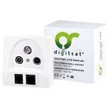 Gniazdo końcowe RTV-SAT-RJ45-RJ11Digisat DWS-401