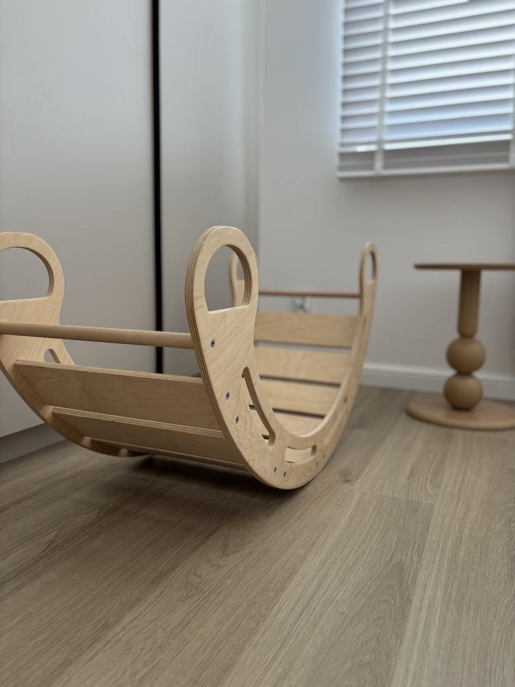 Bujak zjeżdzalnia wspinaczka 3w1 montessori