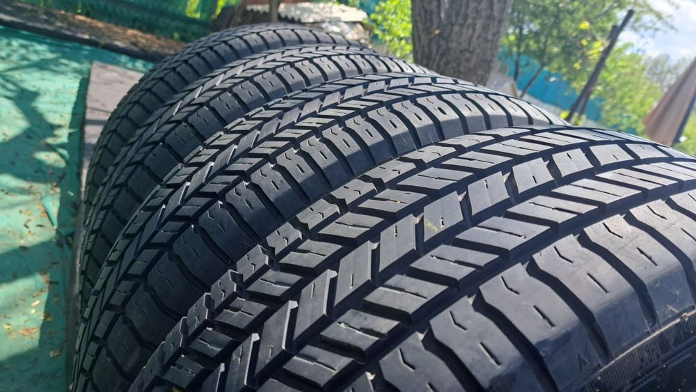 7мм!Всесезонный Японский комплект YOKOHAMA GEOLANDAR 225 65 R17