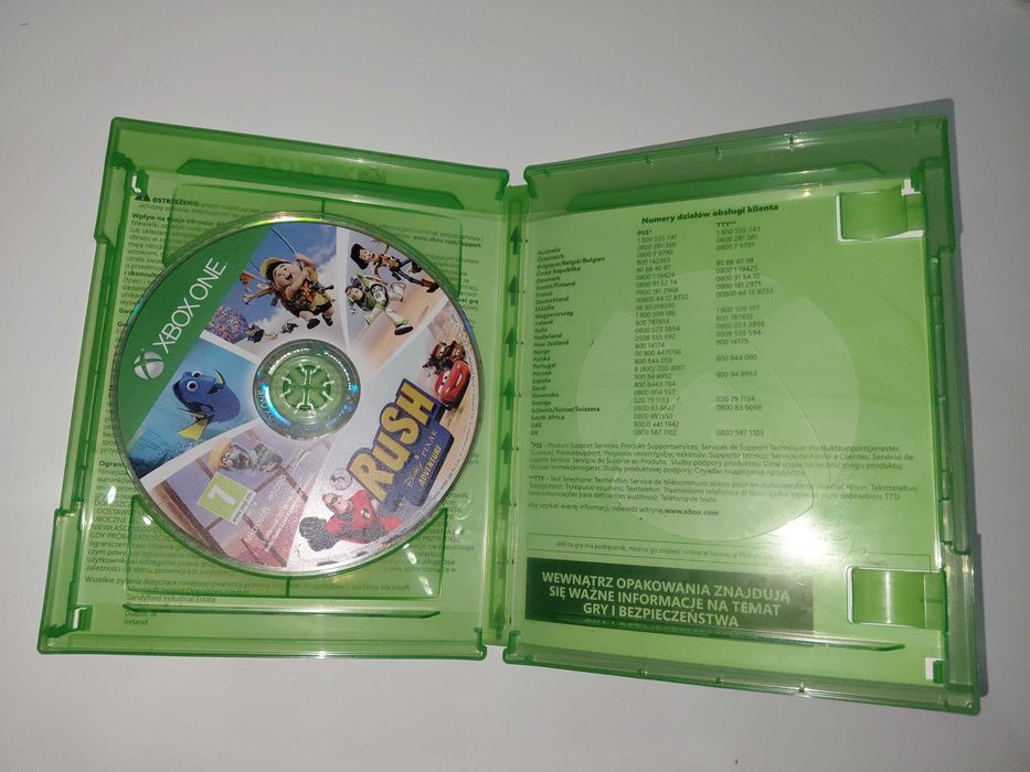 RUSH PRZYGODA ZE STUDIEM DISNEY PIXAR po polsku, działa z kinect płyta