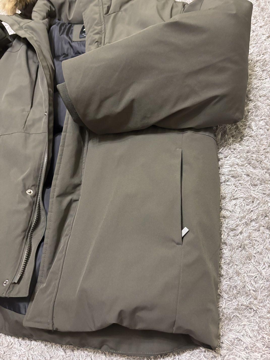 Куртка пухова  пуховик ZARA 152р НОВА