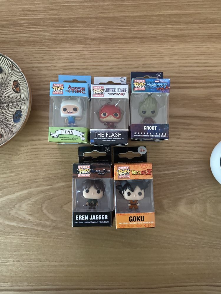 Mini funko pops variados