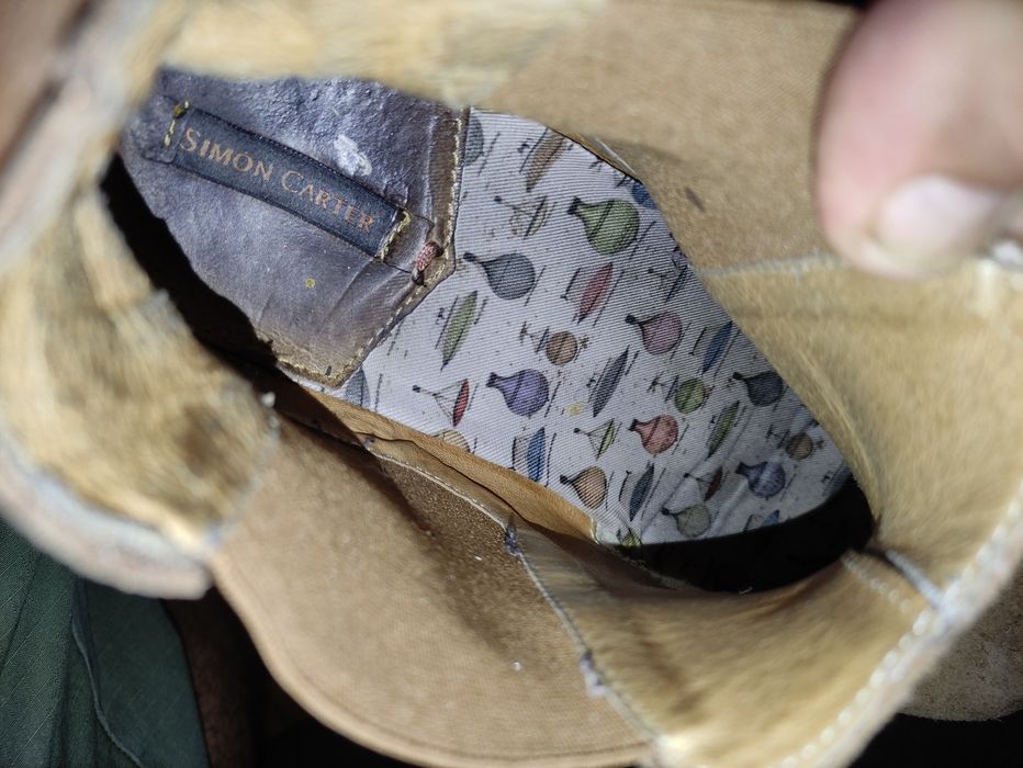 Simon Carter buty męskie, mokasyny skórzane 43.5