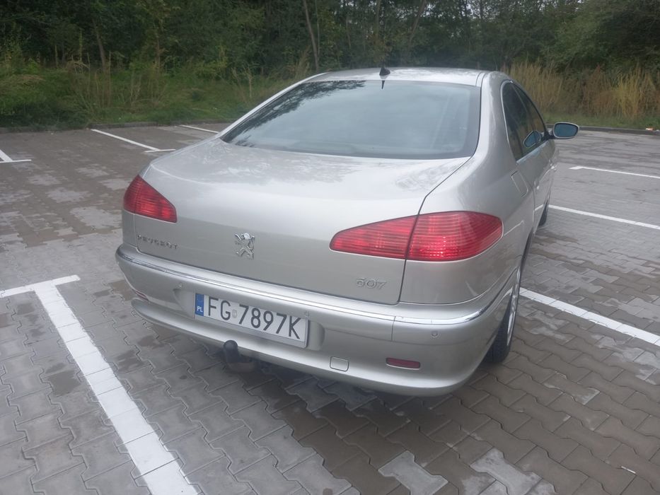 Peugeot 607 doinwestowany hdi diesel 2.0 bogate wyposażenie.