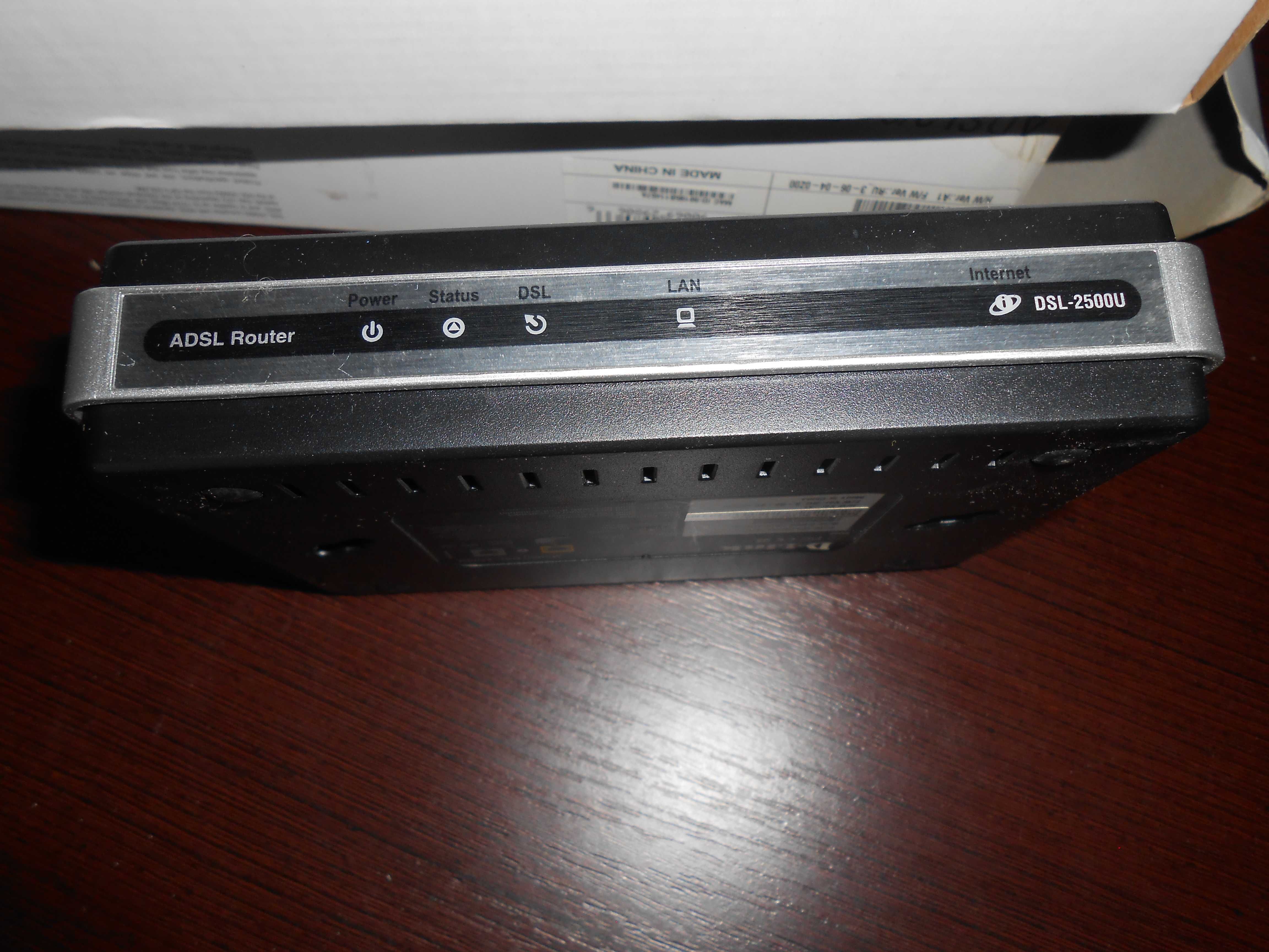 Маршрутізатор/роутер новий D-link DSL 2500U ADSL/Ethernet