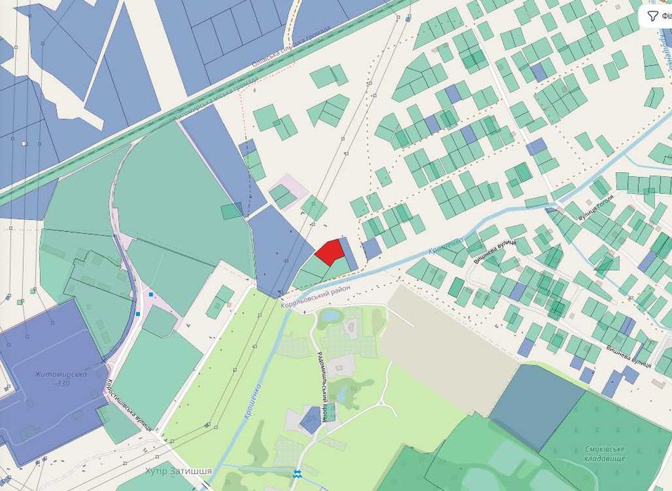 Ділянка, Житомир, під будівництво 25 соток, Власник