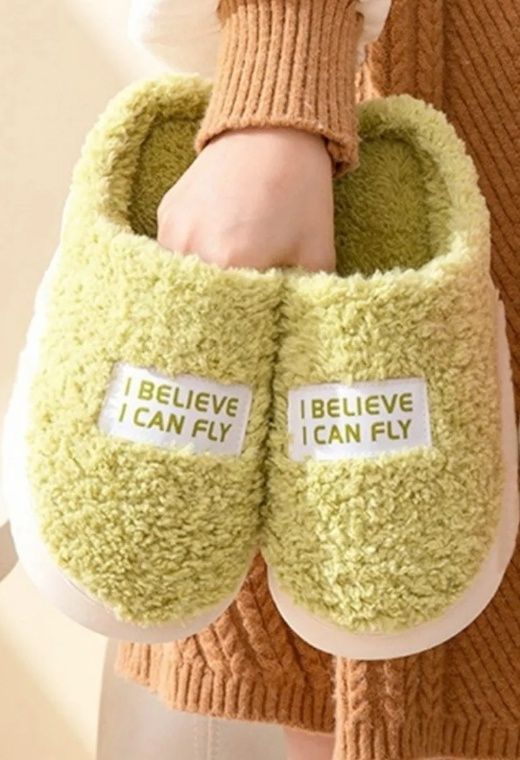 Тапочки жіночі,дитячі, I Believe I Can Fly