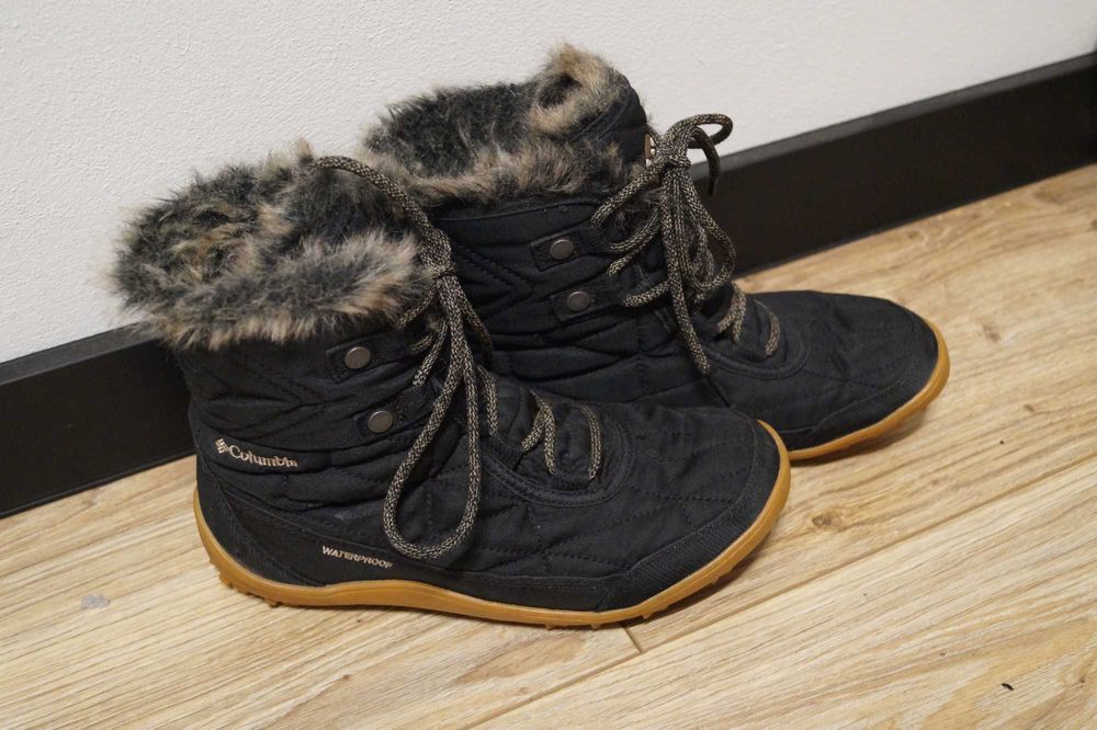 Damskie śniegowce buty zimowe Columbia rozm. 38,5