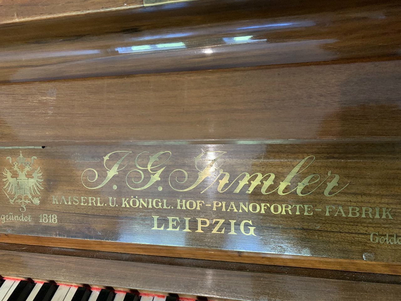 Пианино фортепиано антикварное рабочее Irmler Германия с 1954г
