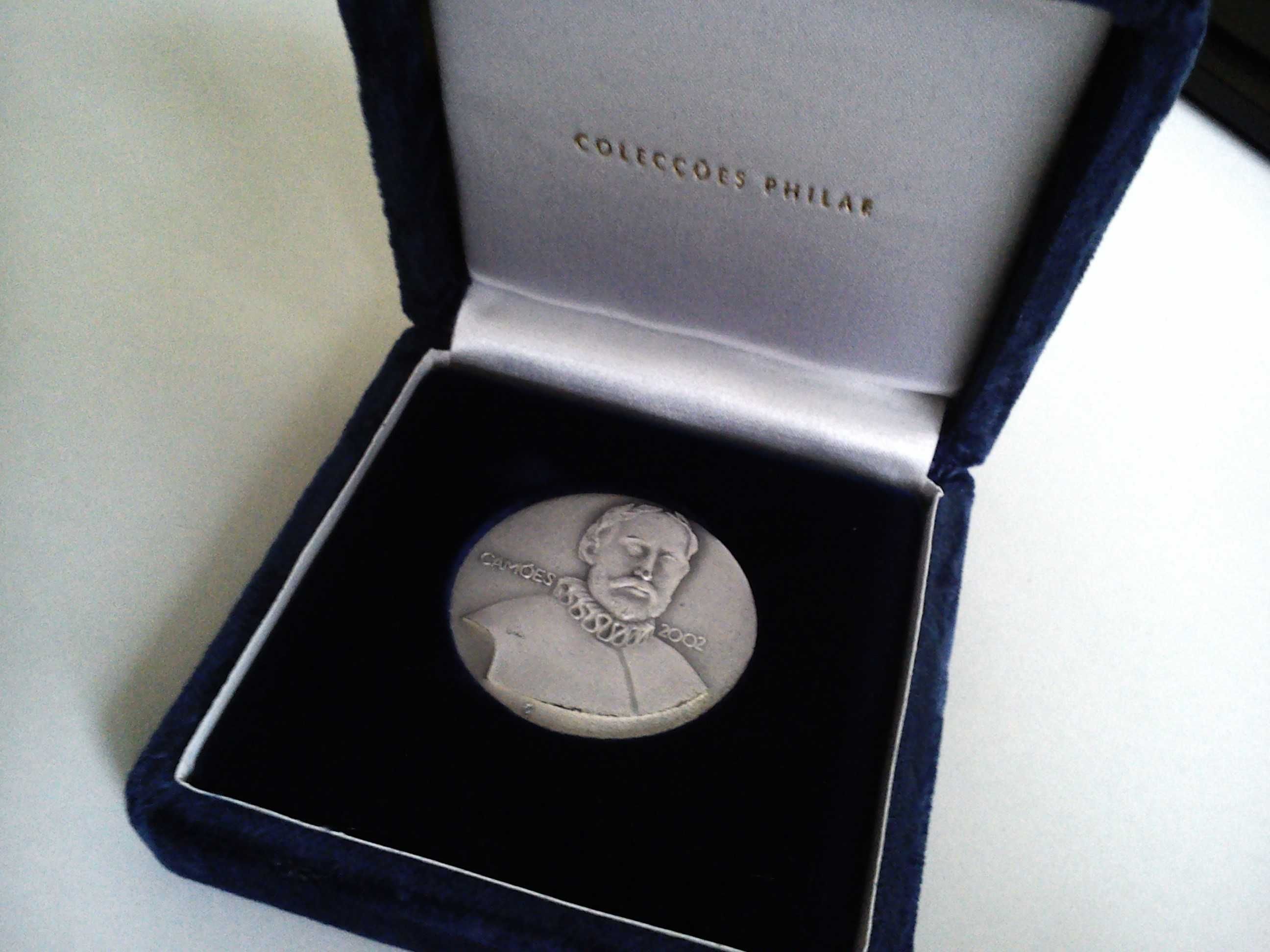 7 medalhas Camões - PRATA - Colecções Philae
