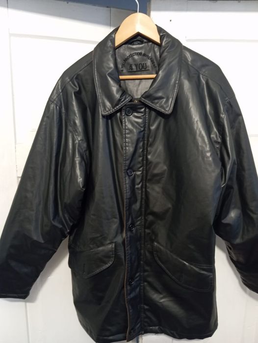 Skórzana kurtka męska rozm.  xxl, xxxl