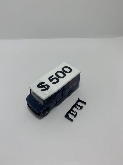 Miniatura Mercedes da Herpa escala H0 1/87